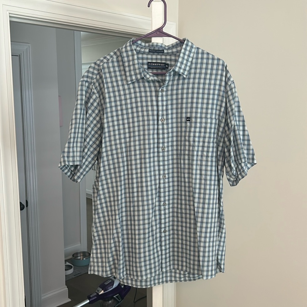 Fish Hippie Button Down